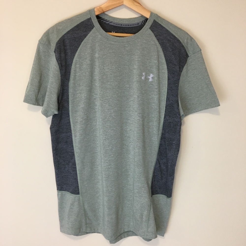 Under Armour Heatgear Threadborne Run Tee Shirt
